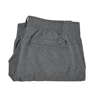 Size 34x30 Under Armour Men's Straight Leg Pants Dark Gray Heatgear Ventilated
